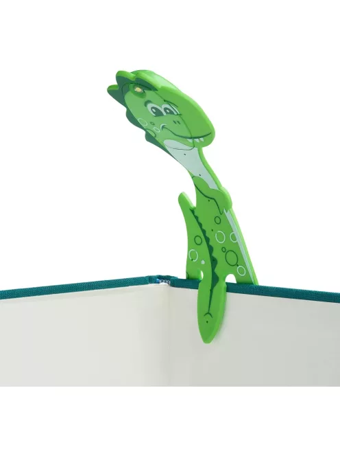 Flexilight könyvjelző és olvasólámpa, dinó, zöld