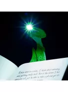 Flexilight könyvjelző és olvasólámpa, dinó, zöld