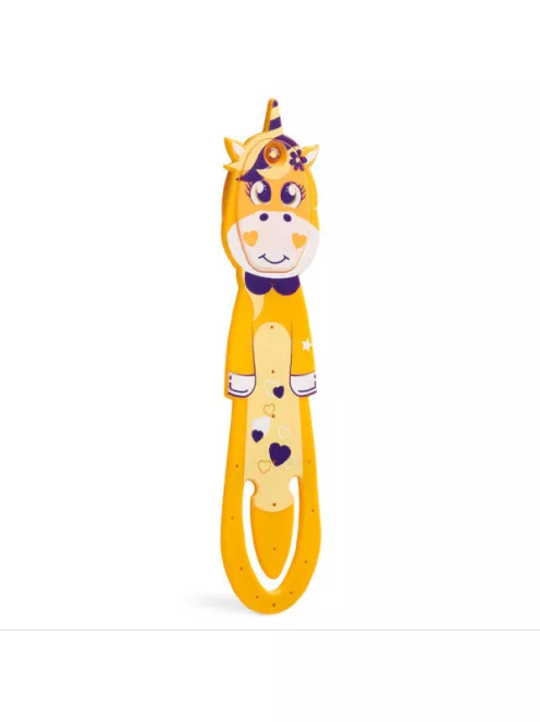 Flexilight Könyvjelző olvasólámpa, sárga unikornis