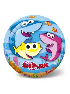 Baby Shark Cápás gumilabda 20 cm-es