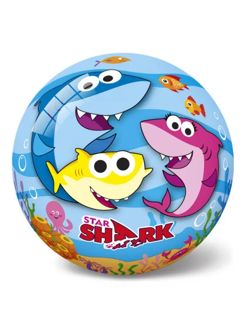 Baby Shark Cápás gumilabda 20 cm-es