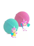 Craze Inkee VEGAN fürdőgolyó unikornis figurával, banán aromával