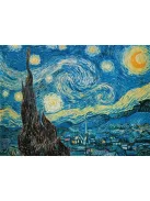 PUZZLE MUSEUM COLLECTION  500 DB-OS  VAN GOGH Starry Night CLEMENTONI
