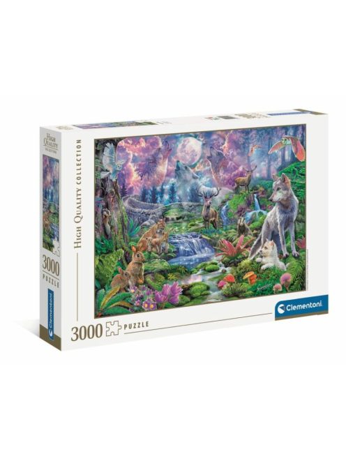 Holdfényes vadvilág HQC puzzle 3000 db-os – Clementoni