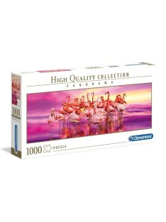 1000 DB-OS PANORÁMA PUZZLE - FLAMINGÓK