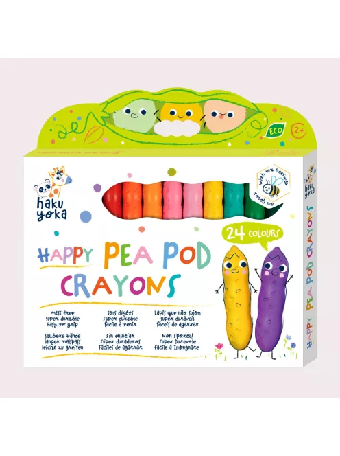 Marokkréta készlet 24 db-os, Vidám borsók Haku Yoka