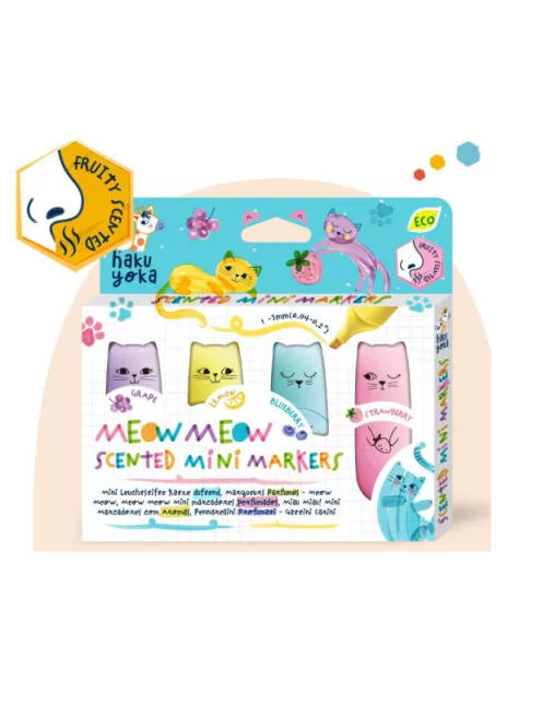 Illatos filctoll készlet, Cicák Haku Yoka