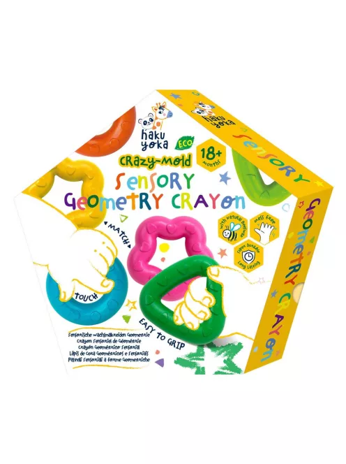 Marokkréta készlet 6 db-os, Színes formák Haku Yoka