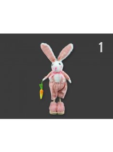 Nyuszi figura rózsaszín 27cm