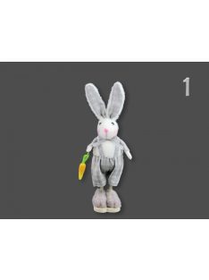 Nyuszi figura szürke 27cm