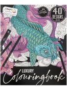 Prémium színező könyv 40 képpel, Halacskás CraftArt