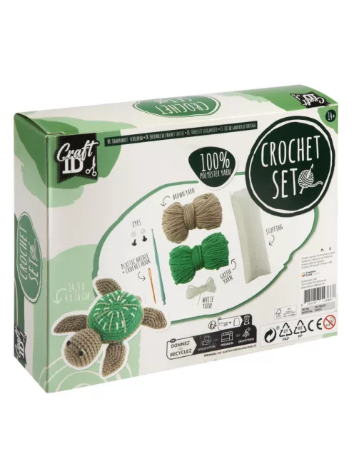 CraftID figura horgoló készlet, Teknős CraftArt