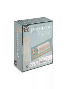   CraftID Makramé készítő kreatív készlet, Falidísz CraftArt