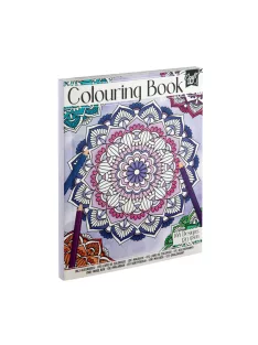 CraftID színező könyv  144 képpel, mandala CraftArt