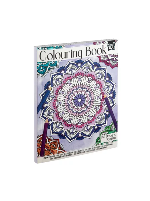 CraftID színező könyv  144 képpel, mandala CraftArt