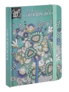 CraftID Színezőfüzet gumiszalaggal 50 lapos, zöld CraftArt