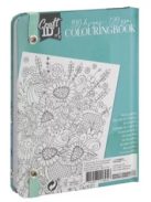 CraftID Színezőfüzet gumiszalaggal 50 lapos, zöld CraftArt