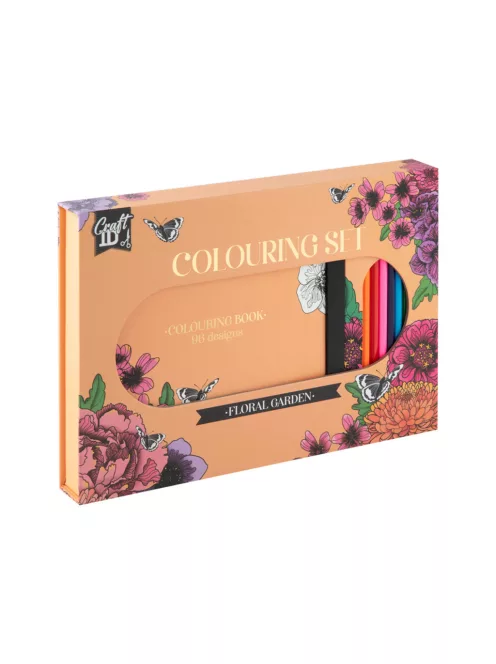 CraftID színező készlet füzettel és ceruzákkal CraftArt