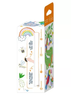   Kihúzható mini színező 4 db marokkrétával, Szafari Haku Yoka