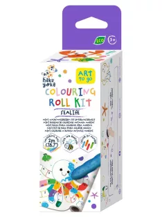   Kihúzható mini színező 4 db marokkrétával, Óceán Haku Yoka