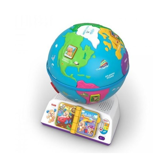 Fisher price-interaktív földgömb