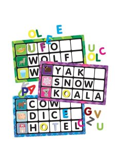 Betű bingó Montessori fejlesztő játék Headu