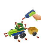 Első járművem, összeszerelhető farm traktor Edu-Toys