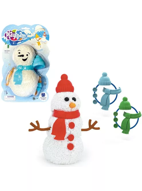 Playfoam® Habgyurma hóember építő játék