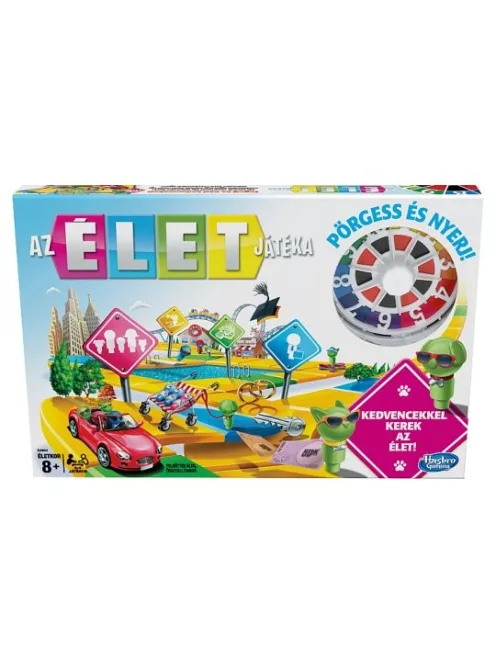 Az élet játéka társasjáték Hasbro