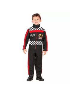 Formula 1 autóversenyző jelmez- 128 cm-es, 5-7 éves