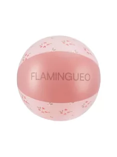PINKY virág mintás 35 cm-es strandlabda Flamingueo