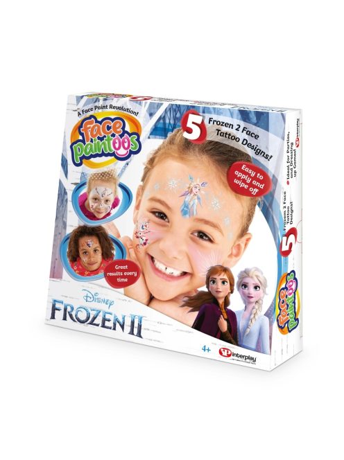 Face Paintoos Arcfestés tetoválás csomag - Jégvarázs 2