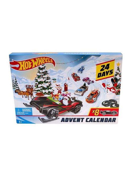 Hot Wheels adventi naptár 
