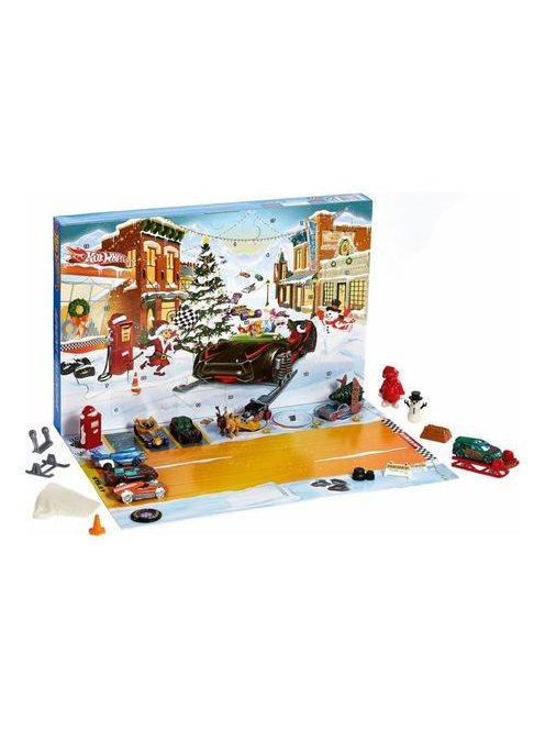 Hot Wheels adventi naptár 