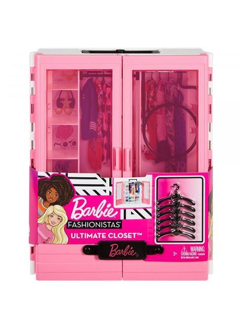 Barbie Fashionista öltözőszekrény