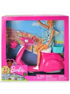 Barbie baba robogóval