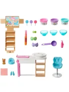 Barbie feltöltődés - Szépségszalon játékszett