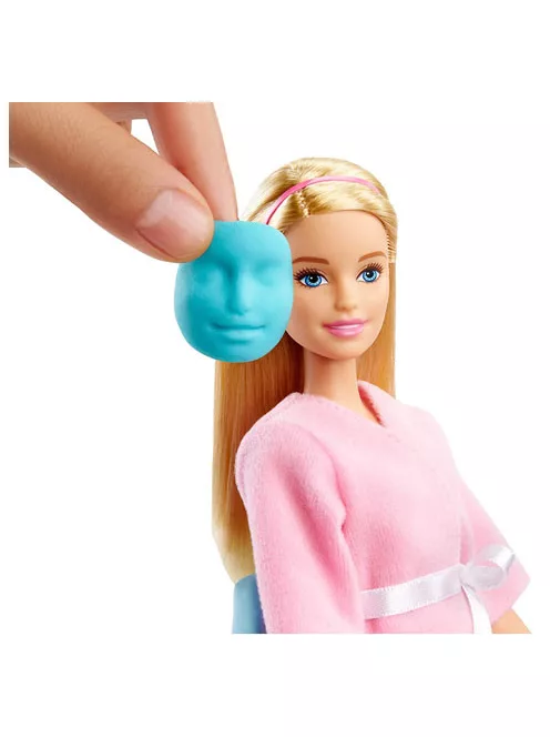 Barbie feltöltődés - Szépségszalon játékszett