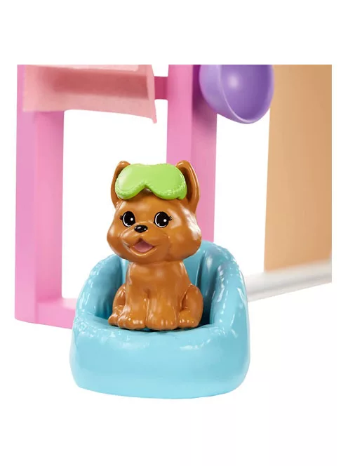 Barbie feltöltődés - Szépségszalon játékszett