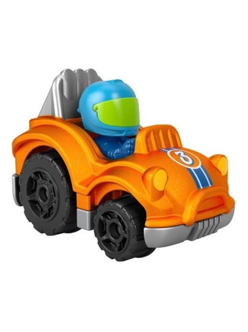 Fisher-Price Little People Wheelies narancssárga kisautó - Mattel