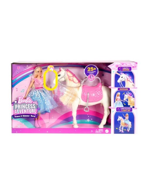 Barbie Princess Adventure varázslatos paripa hercegnővel