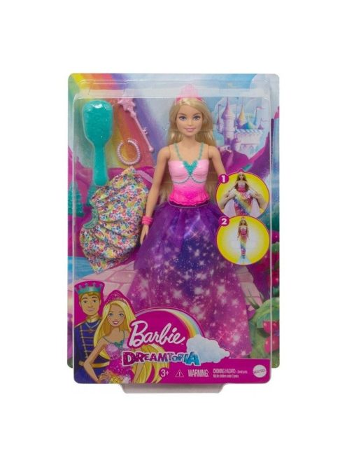 Barbie Dreamtopia átváltozó sellő