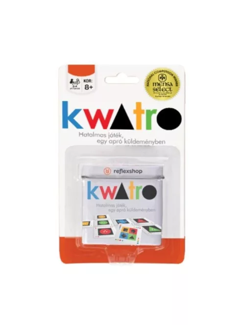 kwatro társasjáték blisteres változat