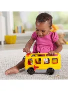 Little People Iskolabusz készségfejlesztő zenélő játék Fisher Price