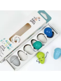   Marokkréta makkok méhviaszos készlet 6 db-os, Hideg színek Haku Yoka