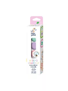   Marokkréta gyöngyök méhviaszos készlet 6 db-os, Macaron színek Haku Yoka