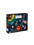 Janod 02678 Oktató puzzle 100 drabos A Naprendszer