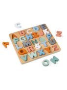 Janod 04412 Terbeli betűk ügyességi oktató játék puzzle
