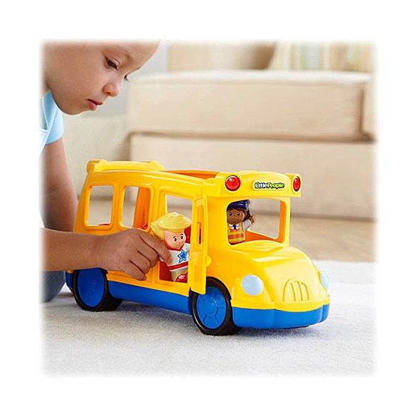 Fisher-Price: Little People Fecsegő iskolabusz - Mattel