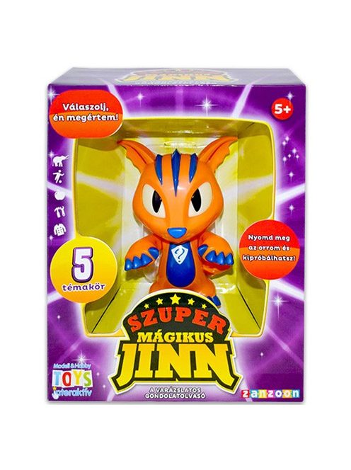 Szuper Mágikus Jinn a Varázslatos Gondolatolvasó